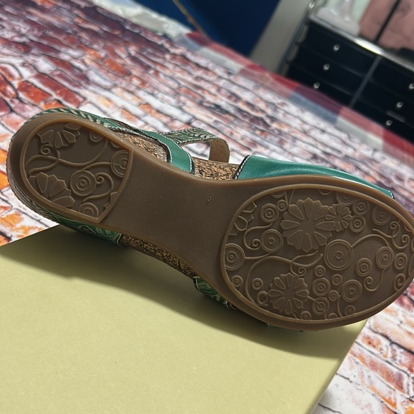 L’ Artiste Quilana NEW in Box Size 39 Teal - Picture 11 of 14